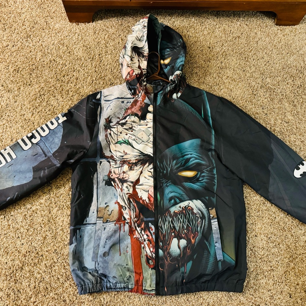 Tango Hotel Batman Joker Lightweight Zip Jacket